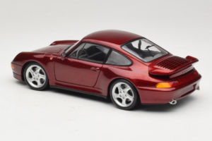 Porsche 911 993 Turbo Red Metallic UT Models 1:18 180066070 Metalas - nuotrauka 7 iš 8