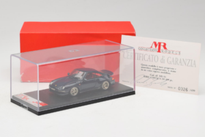 Porsche 911 993 Turbo S Tamsiai Mėlynas MR Collection 1:43 MR01 Derva - nuotrauka 6 iš 6