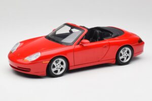 Porsche 911 996 Kabrioletas Raudonas Gate 1:18 1051 Metalas