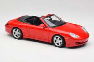 Porsche 911 996 Kabrioletas Raudonas Gate 1:18 1051 Metalas - nuotrauka 6 iš 8