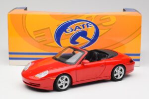 Porsche 911 996 Kabrioletas Raudonas Gate 1:18 1051 Metalas - nuotrauka 8 iš 8