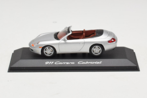 Porsche 911 996 Kabrioletas Sidabras Minichamps 1:43 WAP02004097 Metalas
