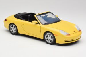 Porsche 911 996 Kabrioletas Speed Geltonas UT Models 1:18 27906 Metalas - nuotrauka 6 iš 8