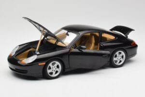 Porsche 911 996 Carrera Juodas Gate 1:18 1043 Metalas - nuotrauka 2 iš 8