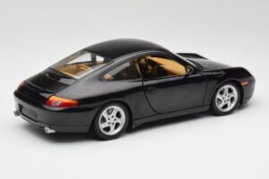 Porsche 911 996 Carrera Juodas Gate 1:18 1043 Metalas - nuotrauka 3 iš 8