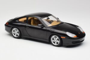 Porsche 911 996 Carrera Juodas Gate 1:18 1043 Metalas - nuotrauka 6 iš 8