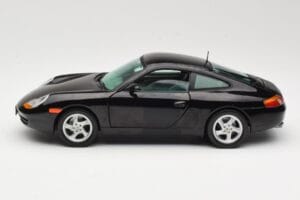 Porsche 911 996 Carrera Juodas Sun Star 1:18 1202 Metalas - nuotrauka 4 iš 8