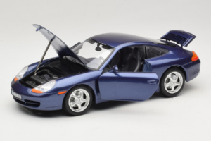 Porsche 911 996 Carrera Mėlynas Bburago 1:18 WAP02100897 Metalas - nuotrauka 2 iš 8