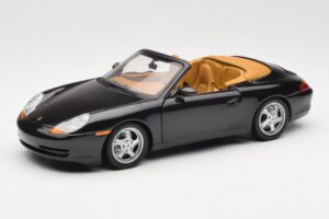 Porsche 911 996 Carrera Kabrioletas Juodas UT Models 1:18 WAP02100997 Metalas
