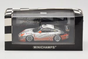 Porsche 911 996 GT3 Cup Mobil 1 #1 VIP Car 2004 Minichamps 1:43 WAP02012115-R1 Metalas - nuotrauka 4 iš 4