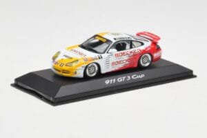 Porsche 911 996 GT3 Cup #1 M. Becker Carrera Cup 2003 Minichamps 1:43 WAP02007210 Metalas - nuotrauka 2 iš 4