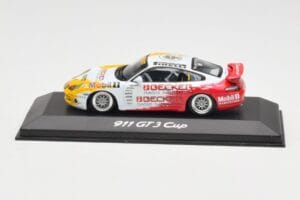 Porsche 911 996 GT3 Cup #1 M. Becker Carrera Cup 2003 Minichamps 1:43 WAP02007210 Metalas
