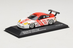 Porsche 911 996 GT3 Cup #37 Matos / Fitzgerald Rolex 24 at Daytona 2005 Minichamps 1:43 400056237 Metalas - nuotrauka 2 iš 4
