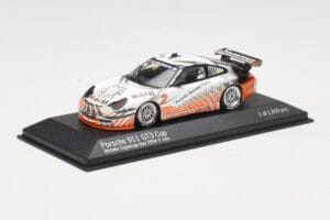 Porsche 911 996 GT3 Cup #2 VIP Car 2000 Minichamps 1:43 WAP020XXX15 Metalas - nuotrauka 2 iš 4