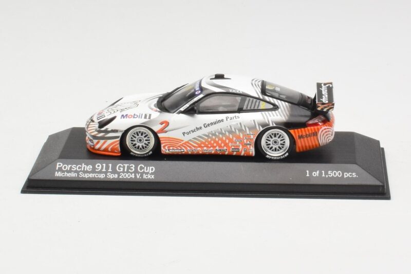 Porsche 911 996 GT3 Cup #2 VIP Car 2000 Minichamps 1:43 WAP020XXX15 Metalas