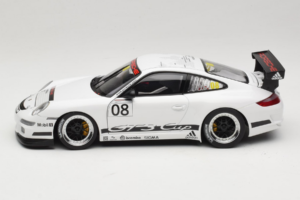 Porsche 911 996 GT3 #08 Promo Cup Car 2008 AUTOart 1:18 80881 Metalas - nuotrauka 4 iš 8