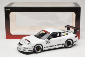 Porsche 911 996 GT3 #08 Promo Cup Car 2008 AUTOart 1:18 80881 Metalas - nuotrauka 8 iš 8