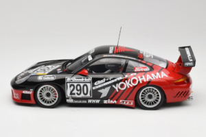 Porsche 911 996 GT3 RS #290 N. Bartels / H. Jacksties / F. Lorenzo Yokohama 24 Hours of Nurburgring 2003 AUTOart 1:18 80372 M - nuotrauka 4 iš 8