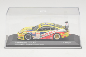 Porsche 911 GT3 RS #77 Konopka / McCormick 12 Hours of Sebring 2007 Minichamps 1:43 400076977 Metalas - nuotrauka 4 iš 5