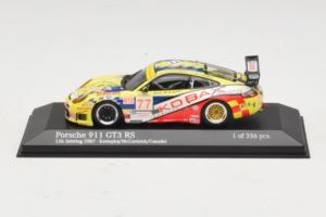 Porsche 911 GT3 RS #77 Konopka / McCormick 12 Hours of Sebring 2007 Minichamps 1:43 400076977 Metalas