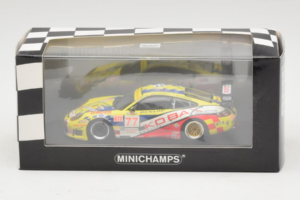 Porsche 911 GT3 RS #77 Konopka / McCormick 12 Hours of Sebring 2007 Minichamps 1:43 400076977 Metalas - nuotrauka 5 iš 5