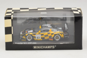 Porsche 911 996 GT3 RS #83 Rosa / Babini 24 Hours of Le Mans 2001 Minichamps 1:43 400016983 Metalas - nuotrauka 4 iš 4