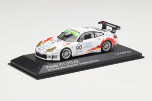 Porsche 911 996 GT3 RS #90 T2M J. Ickx / P. Rabineau 1000km Spa 2004 Minichamps 1:43 400046980 Metalas - nuotrauka 2 iš 4
