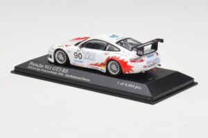 Porsche 911 996 GT3 RS #90 T2M J. Ickx / P. Rabineau 1000km Spa 2004 Minichamps 1:43 400046980 Metalas - nuotrauka 3 iš 4