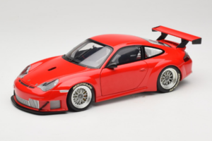 Porsche 911 996 GT3 RSR FIA GT 2004 Raudonas Minichamps 1:18 100046400 Metalas