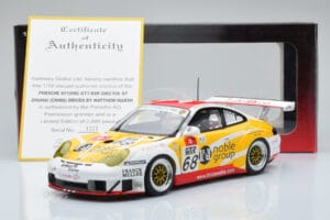 Porsche 911 996 GT3 RSR #68 M. Marsh FIA GT Zhuhai 2005 AUTOart 1:18 80582 Metalas - nuotrauka 8 iš 8