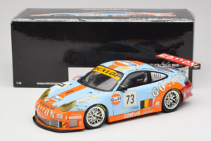 Porsche 911 996 GT3 RSR #73 Y. Lambert / C. Lefort / R. Iannetta 24 Hours of Le Mans 2006 Minichamps 1:18 100066473 Metalas - nuotrauka 8 iš 8