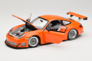 Porsche 911 996 GT3 RSR Oranžinis ALMS 2004 Minichamps 1:18 100046402 Metalas - nuotrauka 2 iš 8