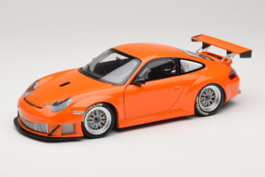 Porsche 911 996 GT3 RSR Oranžinis ALMS 2004 Minichamps 1:18 100046402 Metalas