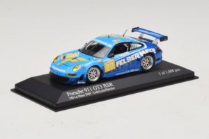 Porsche 911 GT3 R #77 M. Lieb / R. Lietz / W. Henzler 24 Hours of Le Mans 2009 Minichamps 1:43 400096977 Metalas - nuotrauka 2 iš 5