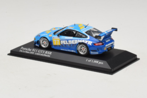 Porsche 911 GT3 R #77 M. Lieb / R. Lietz / W. Henzler 24 Hours of Le Mans 2009 Minichamps 1:43 400096977 Metalas - nuotrauka 3 iš 5
