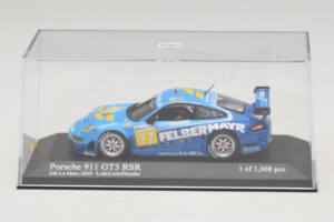 Porsche 911 GT3 R #77 M. Lieb / R. Lietz / W. Henzler 24 Hours of Le Mans 2009 Minichamps 1:43 400096977 Metalas - nuotrauka 5 iš 5