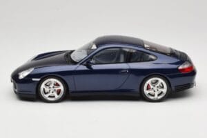 Porsche 911 996.2 Carrera 4S Tamsiai Mėlynas GT Spirit 1:18 GT938 Derva - nuotrauka 3 iš 6