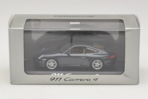 Porsche 911 997 Carrera 4 Dark Blue Metallic Minichamps 1:43 WAP02001518 Metalas - nuotrauka 4 iš 4