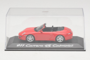 Porsche 911 997 Carrera 4S Kabrioletas Raudonas Minichamps 1:43 WAP02015316 Metalas - nuotrauka 5 iš 5