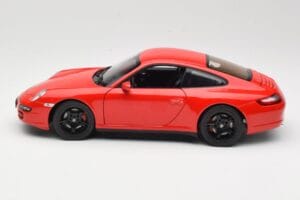 Porsche 911 997 Carrera 4S Raudonas Norev 1:18 187510 Metalas - nuotrauka 4 iš 8