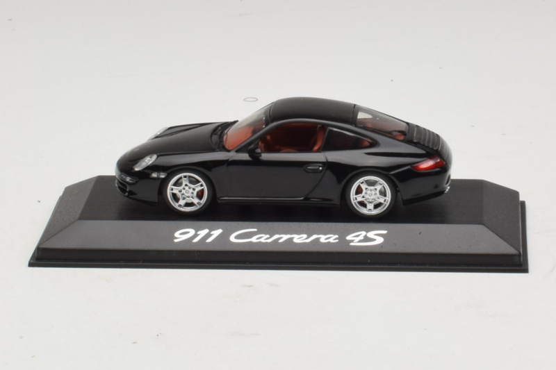 Porsche 911 997 Carrera 4S Tamsiai Mėlynas Minichamps 1:43 WAP02011615 Metalas