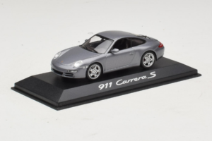 Porsche 911 997 Carrera S Grey Metallic Minichamps 1:43 WAP02011615-P1 Metalas - nuotrauka 2 iš 4