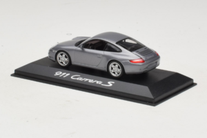 Porsche 911 997 Carrera S Grey Metallic Minichamps 1:43 WAP02011615-P1 Metalas - nuotrauka 3 iš 4
