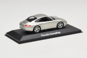 Porsche 911 997 Carrera Silver Metallic Minichamps 1:43 WAP02011515 Metalas - nuotrauka 3 iš 5