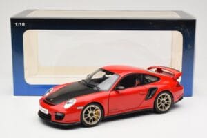 Porsche 911 997 GT2 RS Raudonas AUTOart 1:18 77964 Metalas - nuotrauka 8 iš 8