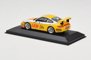 Porsche 911 997 GT3 Cup #55 LKM D. O Young Porsche Carrera Cup Asia Macau 2007 Minichamps 1:43 400076455 Metalas - nuotrauka 3 iš 4