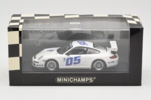 Porsche 911 997 GT3 Cup #5 Presentation 2005 Minichamps 1:43 400056400 Metalas - nuotrauka 4 iš 4