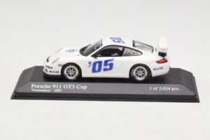 Porsche 911 997 GT3 Cup #5 Presentation 2005 Minichamps 1:43 400056400 Metalas