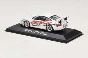 Porsche 911 997 GT3 Cup Baltas Minichamps 1:43 WAP02012617 Metalas - nuotrauka 3 iš 4