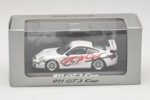 Porsche 911 997 GT3 Cup Baltas Minichamps 1:43 WAP02012617 Metalas - nuotrauka 4 iš 4